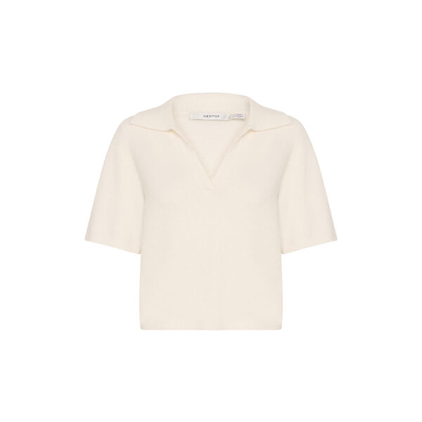 GZalpha ss polo genser, elfenben, Gestuz