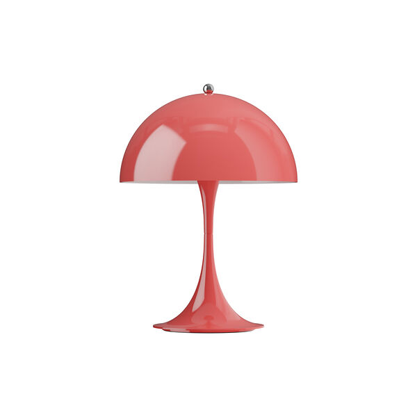 Panthella 250 Portable bordlampe, opaque coral, Louis Poulsen