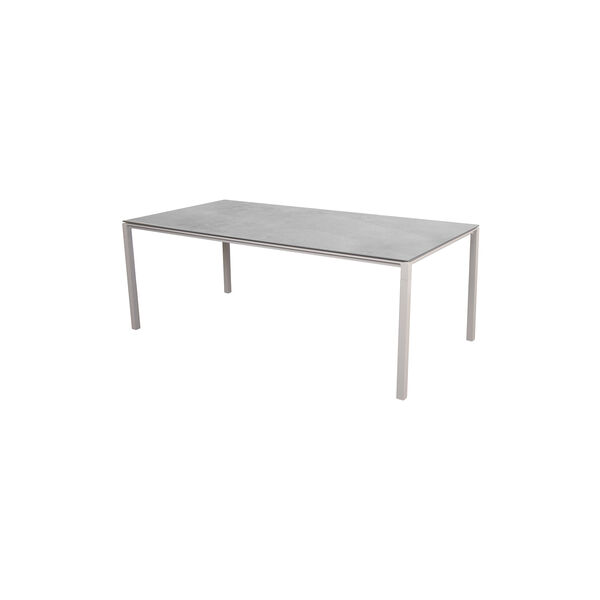 Pure bordplate 200x100 cm, basalt/keramikk Pure bordplate 200x100 cm, basalt/keramikk, Cane-line