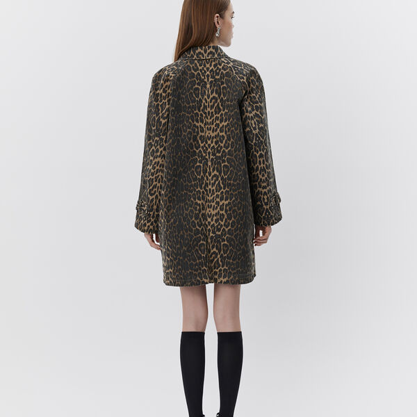 FilipaSW Coat, light brown leopard, Sofie Schnoor