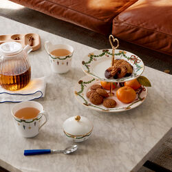 Stjerne Riflet Jul etasjefat, Royal Copenhagen