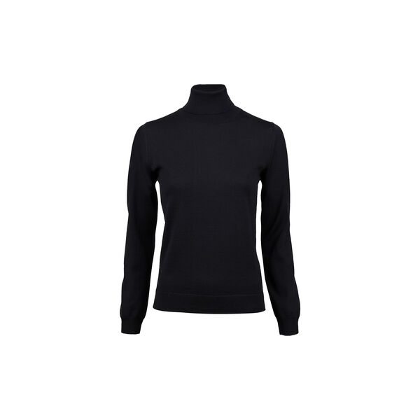 Silja Knit Rollneck, black, Stenstr&ouml;ms