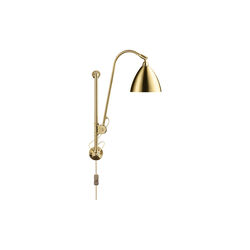 Bestlite BL5 vegglampe, messing, GUBI