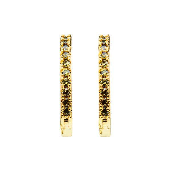 Emilia medium hoops, army, Emilia by Bon Dep