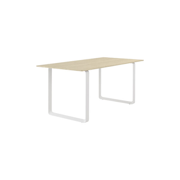 70/70 Table, solid oak/white, Muuto