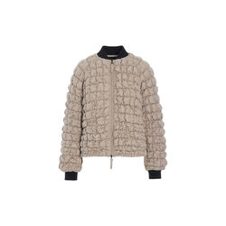 Kosei jacket with zipper, stone, BITTE KAI RAND