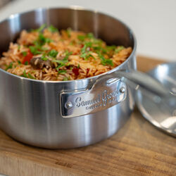 Kasserolle med lokk 2 l, rustfri, Samuel Groves