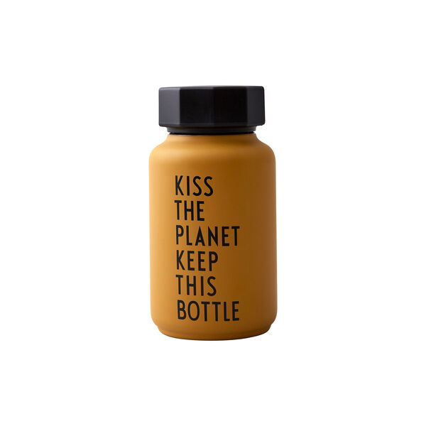 KISS termoflaske liten, sennep KISS termoflaske liten, sennep, Design Letters