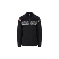 Moritz Masc Jacket, darkcharcoal black offwhite, Dale of Norway