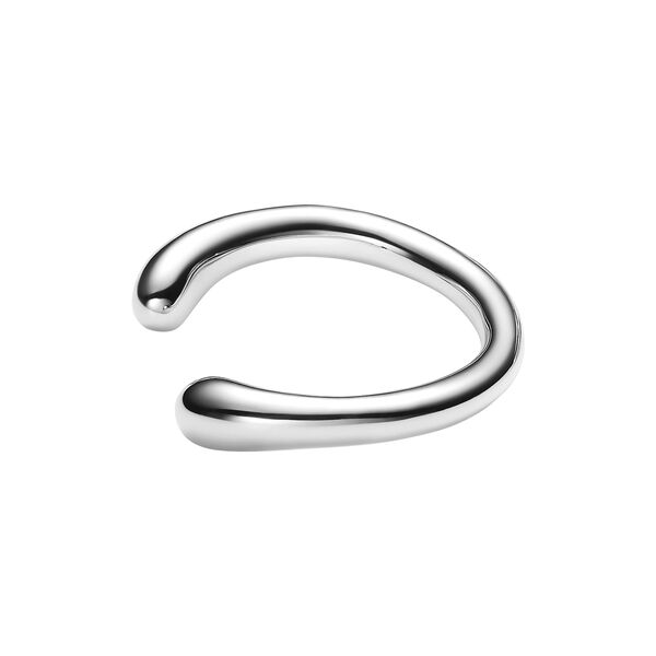 Curl Earcuff Small, silver, Maria Black