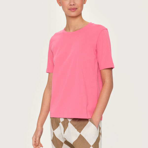 Osaka organic cotton t-shirt, cool coral, BITTE KAI RAND