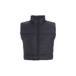Feather down kort vest, black, BITTE KAI RAND