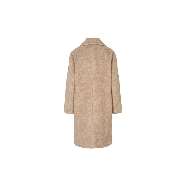 7547RDFKanzina coat, sand melange, RUE de FEMME