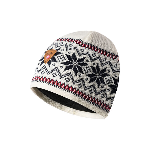 Garmisch Hat, offwhite navy raspberry, Dale of Norway