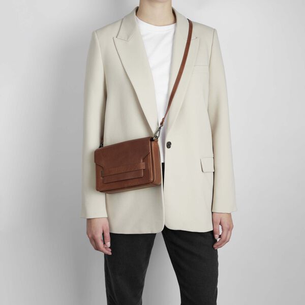 VanyaMBG Crossbody Bag, chestnut, Markberg