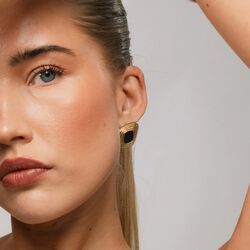 Frame Earrings, gull, WHO IS SHE