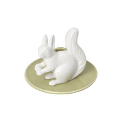 Sweet Stories Squirrel Candlestick, wasabi, Dottir Nordic Design