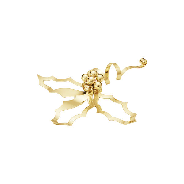 2026 Juleornament til bordet large, gull, Georg Jensen