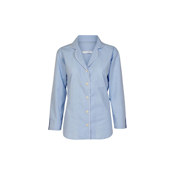 Fiona pyjamasskjorte, vintage blue, Geismars V&aelig;verier