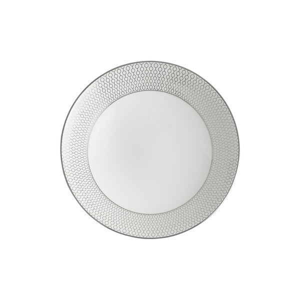 Gio Platinum skål, hvit/sølv, Wedgwood