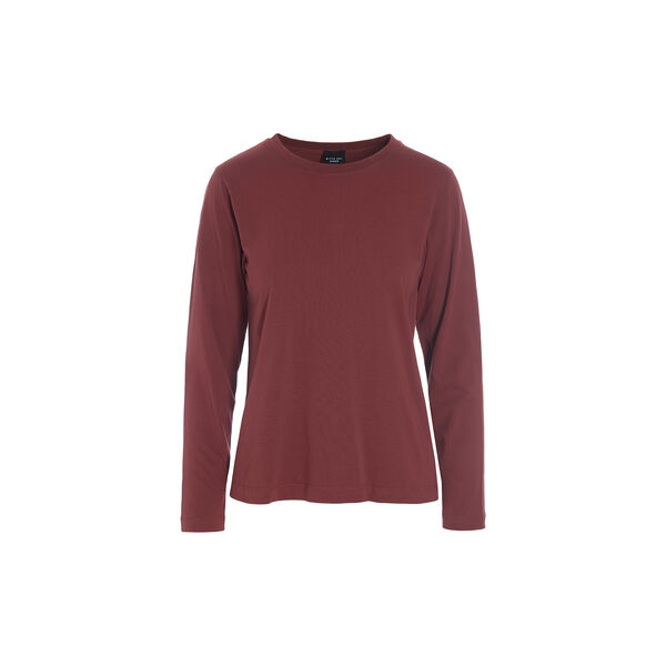 Osaka organic cotton Blouse, maroon, BITTE KAI RAND