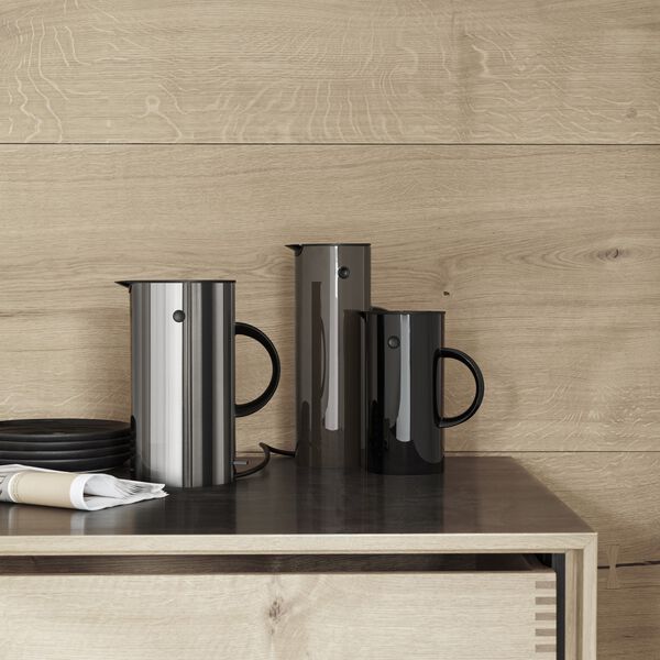 EM77 vannkoker, steel, Stelton