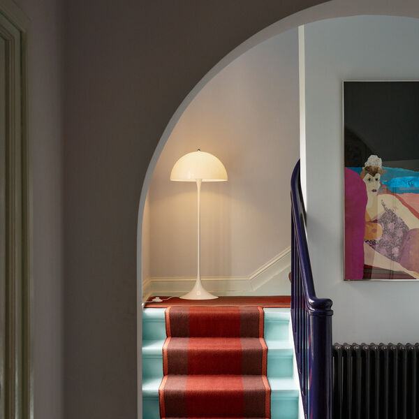 Panthella | &Oslash; 40 cm | Opal White | Gulvlampe, Louis Poulsen