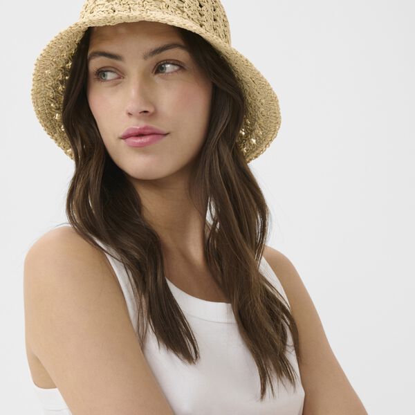 BeintaPW Hat, natural straw stitch, Part Two