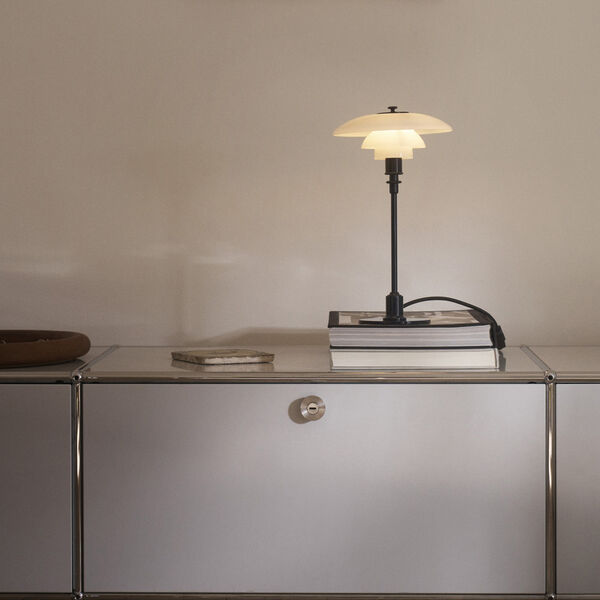 PH 2/1 Bordlampe, glossy deep green, Louis Poulsen