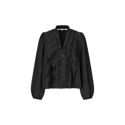 Rayna Frill Blouse, black, Second Female