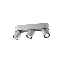 AURA C3 taklampe, titanium, LIGHT-POINT