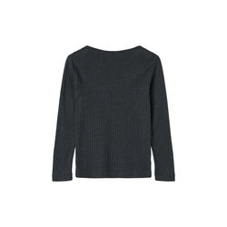 Wool Silk t-shirt L/S Alfie, 1432 navy, Wheat