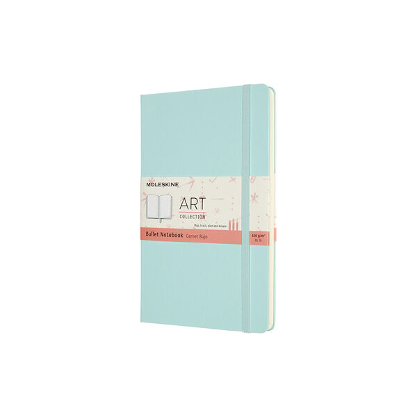Art Bullet Notebook prikker, aquamarine Art Bullet Notebook prikker, aquamarine, Moleskine