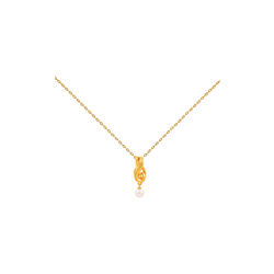 Tiril halskjede, gold, Hultquist Copenhagen