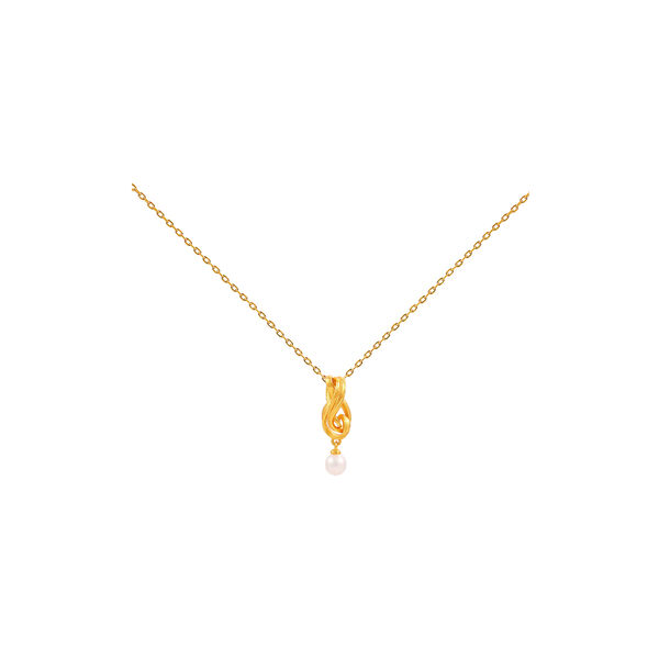 Tiril halskjede, gold, Hultquist Copenhagen