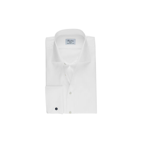 Cuff Fitted Body herreskjorte, hvit, Stenstr&ouml;ms