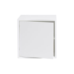 Stacked Storage System with Door, white, Muuto