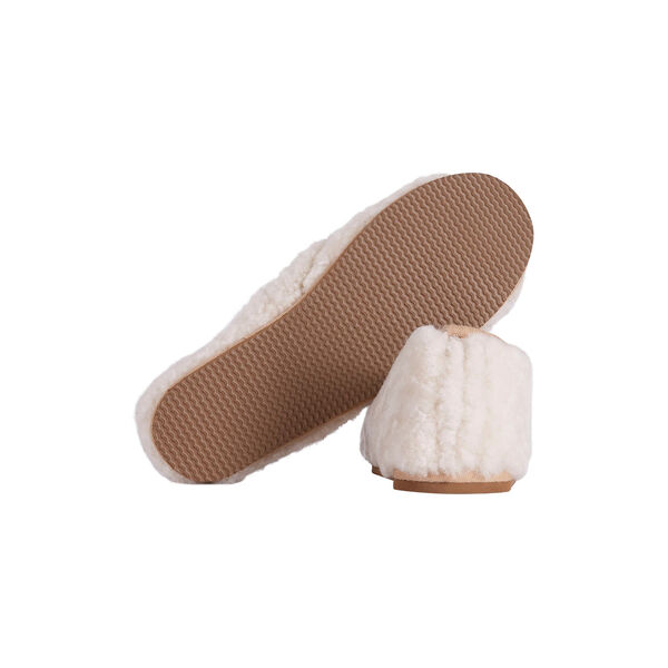 Ines tøffel, creme, Shepherd of Sweden