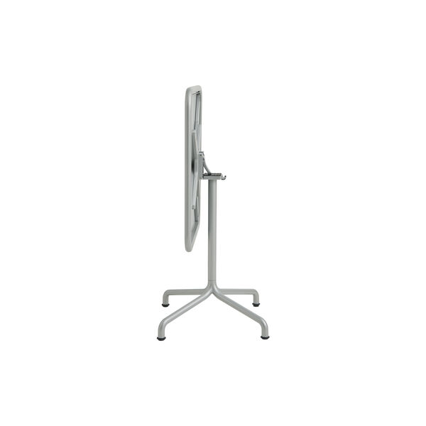 Deville Table Silver grey powder coated aluminium frame, silver grey, HAY
