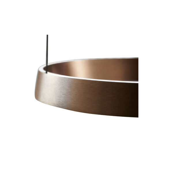 EDGE ROUND pendel, Rose Gold, LIGHT-POINT