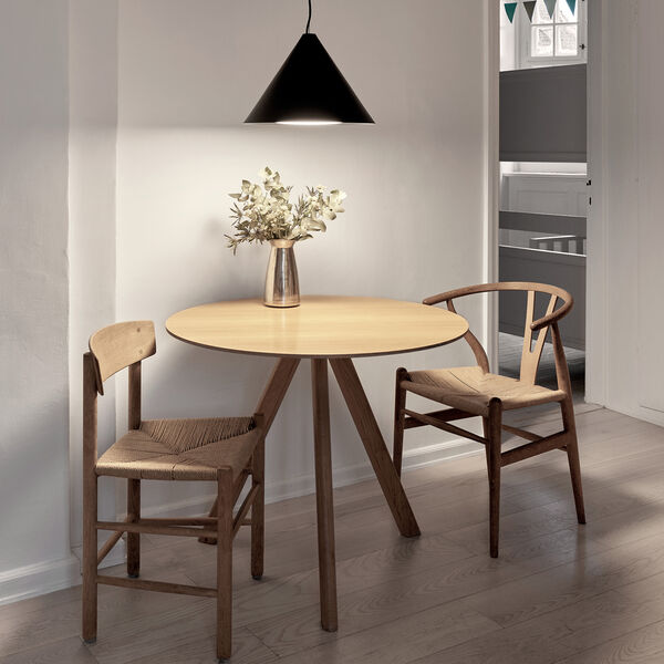 Keglen pendel, sort, Louis Poulsen