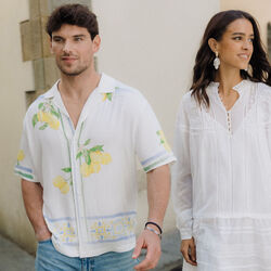 Limone SS Shirt, lemons aop, Urban Pioneers