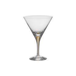Intermezzo martini glass 2 stk., gull, Orrefors