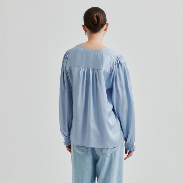 Barri Blouse, cashmere blue, Second Female