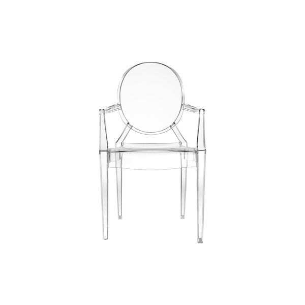 LOUIS GHOST stol, crystal, Kartell