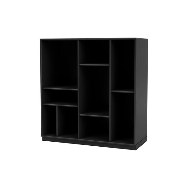 Display 1613 reol, 05 black/black, Montana Furniture