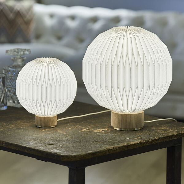 Le Klint 375 Table Lamp with Paper Shade, light oak Le Klint 375 Table Lamp with Paper Shade, light oak, LE KLINT