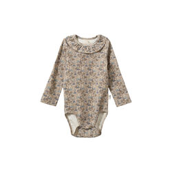 DicteKB Bodystocking, blue aop, Sofie Schnoor