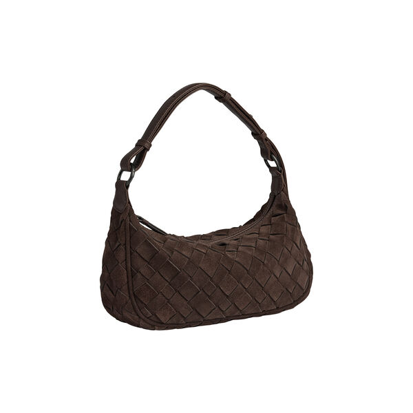 Mini MuseMBG Bag Sue. Weave, dark brown, Markberg