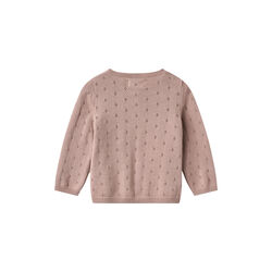 Knit Cardigan Maia, 1135 dry rose, Wheat